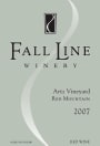Fall Line Winery Artz Vineyard 2007 Front Label
