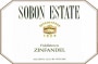 Sobon Estate Zinfandel 2010 Front Label