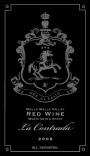 Lachini Vineyards La Contrada Red 2008 Front Label