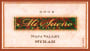 Mi Sueno Winery Syrah 2002 Front Label