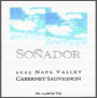 Sonador Cabernet Sauvignon 2003  Front Label