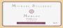 Michael Sullberg Reserve Merlot 2001 Front Label