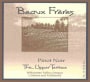 Beaux Freres The Upper Terrace Pinot Noir 2004 Front Label