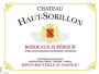 Chateau Haut-Sorillon  Bordeaux Superieur 2016 Front Label