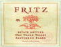 Fritz Estate Grown Sauvignon Blanc 2006 Front Label
