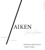 Aiken Pinot Noir 2010 Front Label