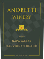 Andretti Sauvignon Blanc 2010 Front Label