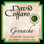 David Coffaro Estate Vineyard Grenache 2017 Front Label