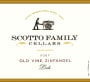 Scotto Family Cellars Old Vine Zinfandel 2007  Front Label