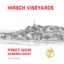 Hirsch Pinot Noir 2012 Front Label