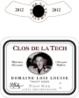 Clos de la Tech Domaine Lois Louise Twisty Ridge Pinot Noir 2012 Front Label