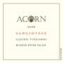 ACORN Winery Alegria Sangiovese 2006 Front Label