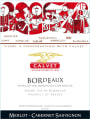Calvet Conversation Merlot Cabernet Sauvignon 2015 Front Label