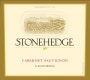 Stonehedge California Cabernet Sauvignon 2008  Front Label