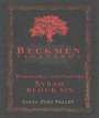 Beckmen Purisima Mountain Block 6 Syrah 2014 Front Label