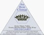 Au Bon Climat Hildegard Estate White Blend 2001 Front Label