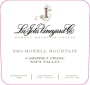 La Jota Howell Mountain Cabernet Franc 2005 Front Label
