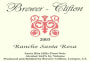 Brewer-Clifton Rancho Santa Rosa Pinot Noir 2003 Front Label
