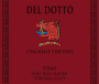 Del Dotto Cinghiale Vineyard Syrah 2012 Front Label