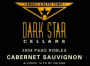 Dark Star Cellars Cabernet Sauvignon 2004  Front Label