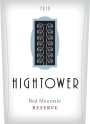 Hightower Cellars Reserve Red 2010 Front Label