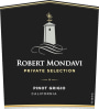 Robert Mondavi Private Selection Pinot Grigio 2016 Front Label