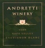 Andretti Sauvignon Blanc 2005 Front Label