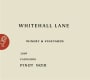 Whitehall Lane Vineyards Pinot Noir 2009 Front Label