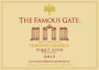 Domaine Carneros The Famous Gate Pinot Noir 2012  Front Label