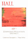 Hall Diamond Mountain District Cabernet Sauvignon 2006 Front Label