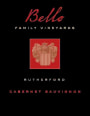Bello Family Vineyards Cabernet Sauvignon 2013 Front Label