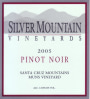 Silver Mountain Muns Vineyard Pinot Noir 2005  Front Label
