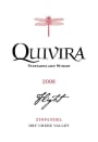 Quivira Flight Zinfandel 2008  Front Label