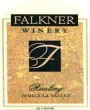 Falkner Winery Riesling 2012  Front Label