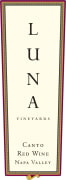 Luna Vineyards Canto 2012 Front Label