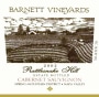Barnett Vineyards Rattlesnake Cabernet Sauvignon 2002 Front Label