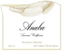 Anaba Teldeschi Vineyard Petite Sirah 2010 Front Label
