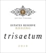 Trisaetum Estates Reserve Riesling 2010 Front Label