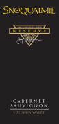 Snoqualmie Reserve Cabernet Sauvignon 2014 Front Label