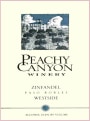 Peachy Canyon Westside Zinfandel 2004  Front Label