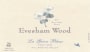 Evesham Wood La Grive Bleue Pinot Noir 2005 Front Label