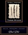 Three Sticks Durell Vineyard Pinot Noir 2010  Front Label