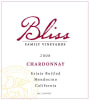 Bliss Chardonnay 2008 Front Label
