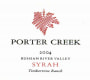 Porter Creek Timbervine Ranch Syrah 2004  Front Label