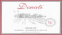 Donati Family Vineyards Merlot 2005  Front Label