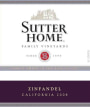 Sutter Home Zinfandel 2008  Front Label