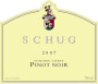 Schug Sonoma Coast Pinot Noir 2007  Front Label