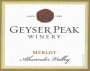 Geyser Peak Alexander Valley Merlot 2003 Front Label