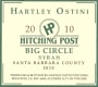 Hitching Post Big Circle Syrah 2010 Front Label