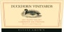 Duckhorn Rector Creek Vineyard Estate Grown Cabernet Sauvignon 2004 Front Label
